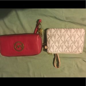 Mk wallet and wristlet
